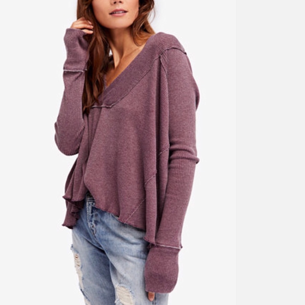 ❗️Last 1 M❗️FREE PEOPLE Oceanview  Top NWT - Picture 2 of 8